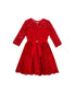 Rare Editions Girls Allover Lace Bow Dress Size 7